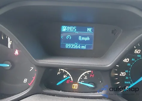 2014 Ford Transit Connect Xlt z USA, uszkodzony, nr VIN NM0LS7F78E1156001